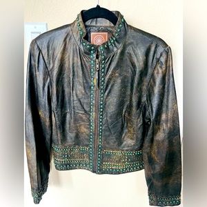 Rusty Nail Leather Jacket